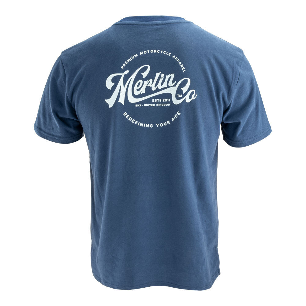 Merlin Truro T-Shirt Navy Small