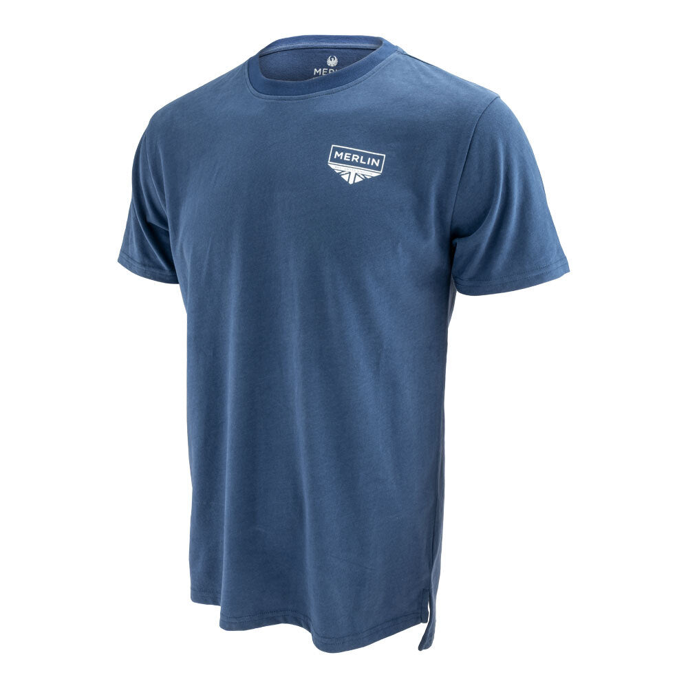 Merlin Truro T-Shirt Navy Small