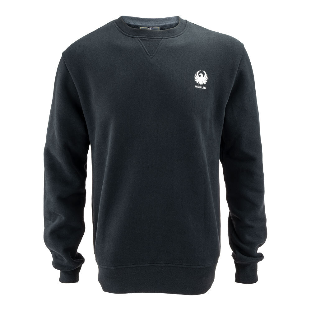 Merlin Greenfield Long Sleeve Sweatshirt Black Medium