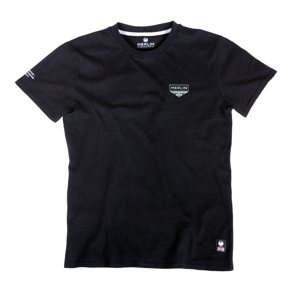 Merlin Millbrook T-Shirt Black Small