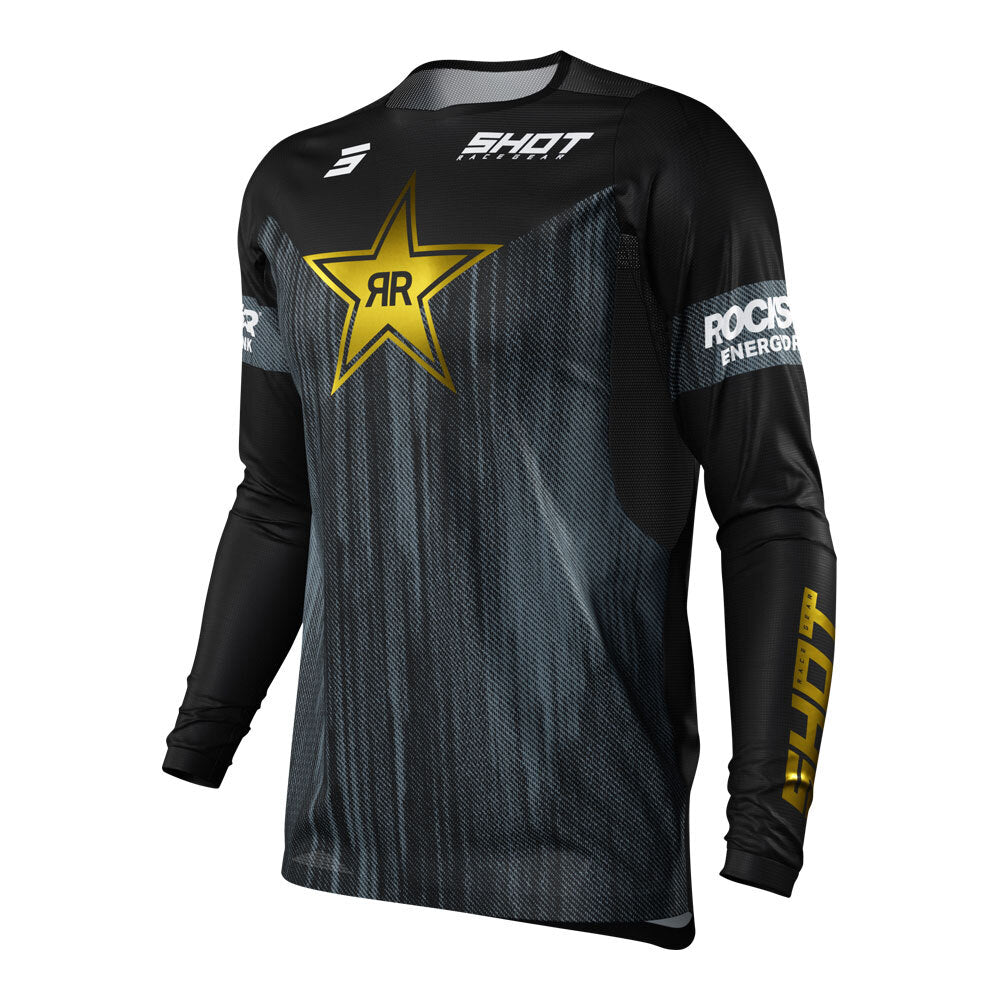 Shot Contact Limited Edition Rockstar Jersey Black 2XL