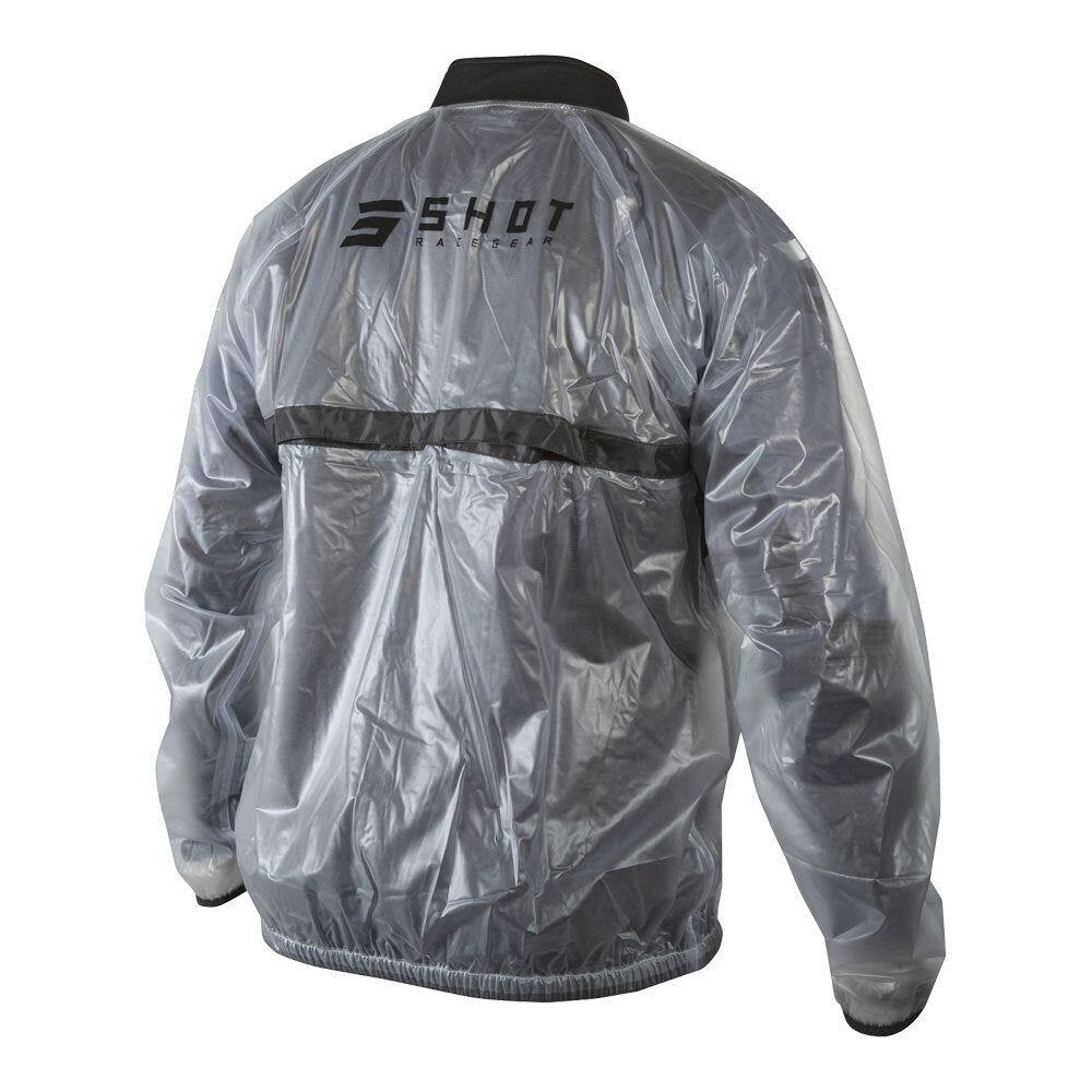 Shot Adult Transparent Windbreaker Jacket 2.0 XL