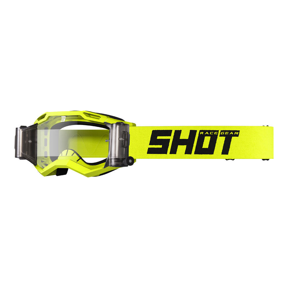 Shot Assault 2.0 Solid Goggles Roll Off Neon Yellow