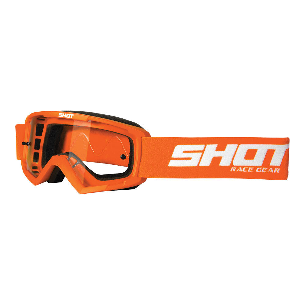 Shot Rocket Kid Goggles Neon Orange