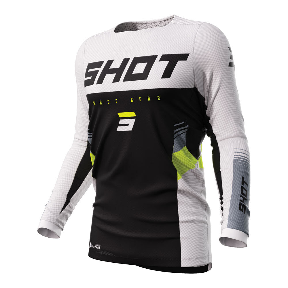 Shot Contact Tracer Jersey Black Small