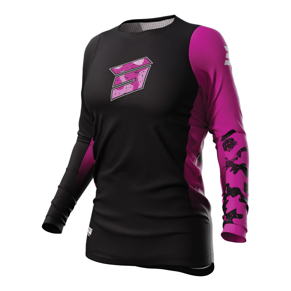 Shot Contact Shelly Ladies Jersey Pink Medium