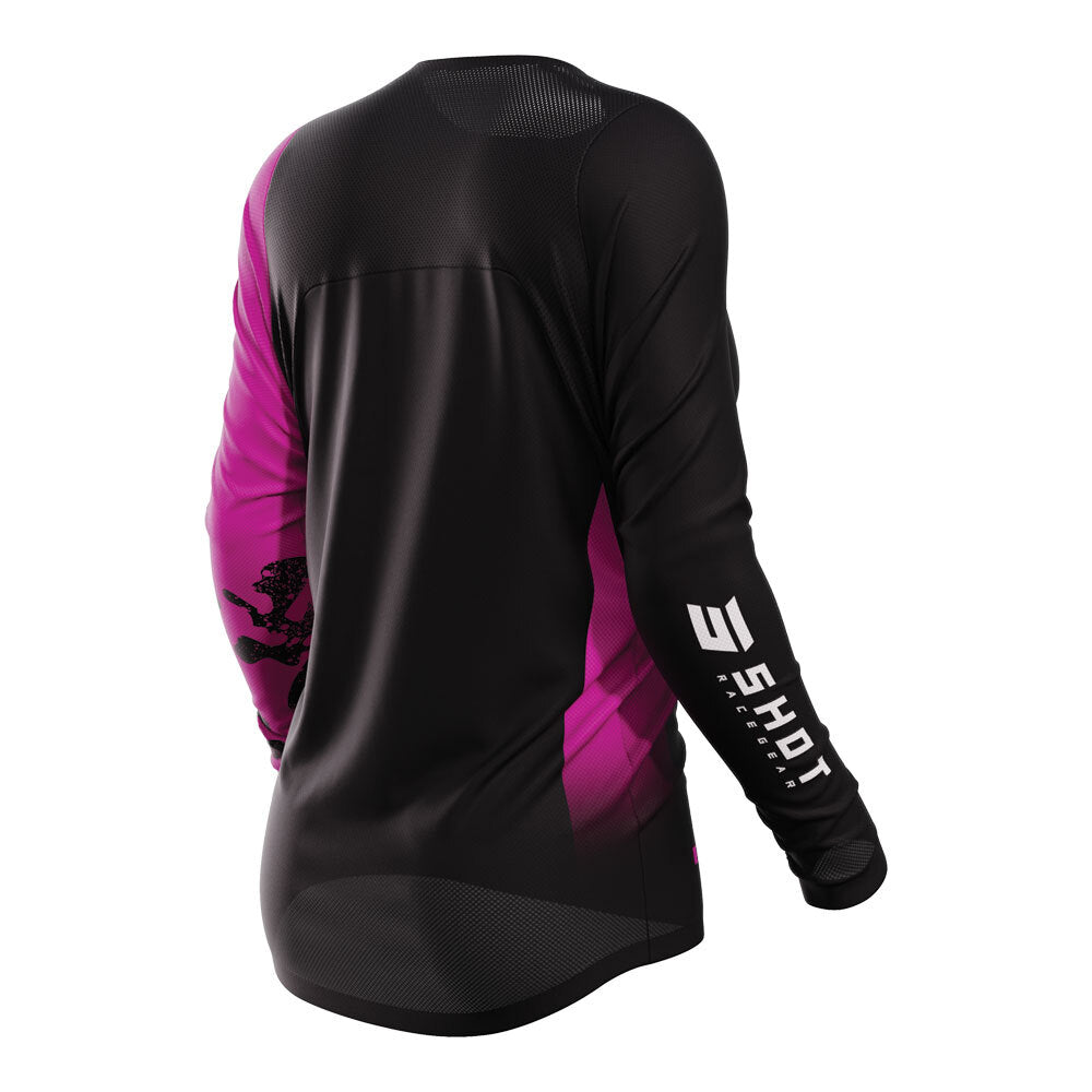 Shot Contact Shelly Ladies Jersey Pink Medium