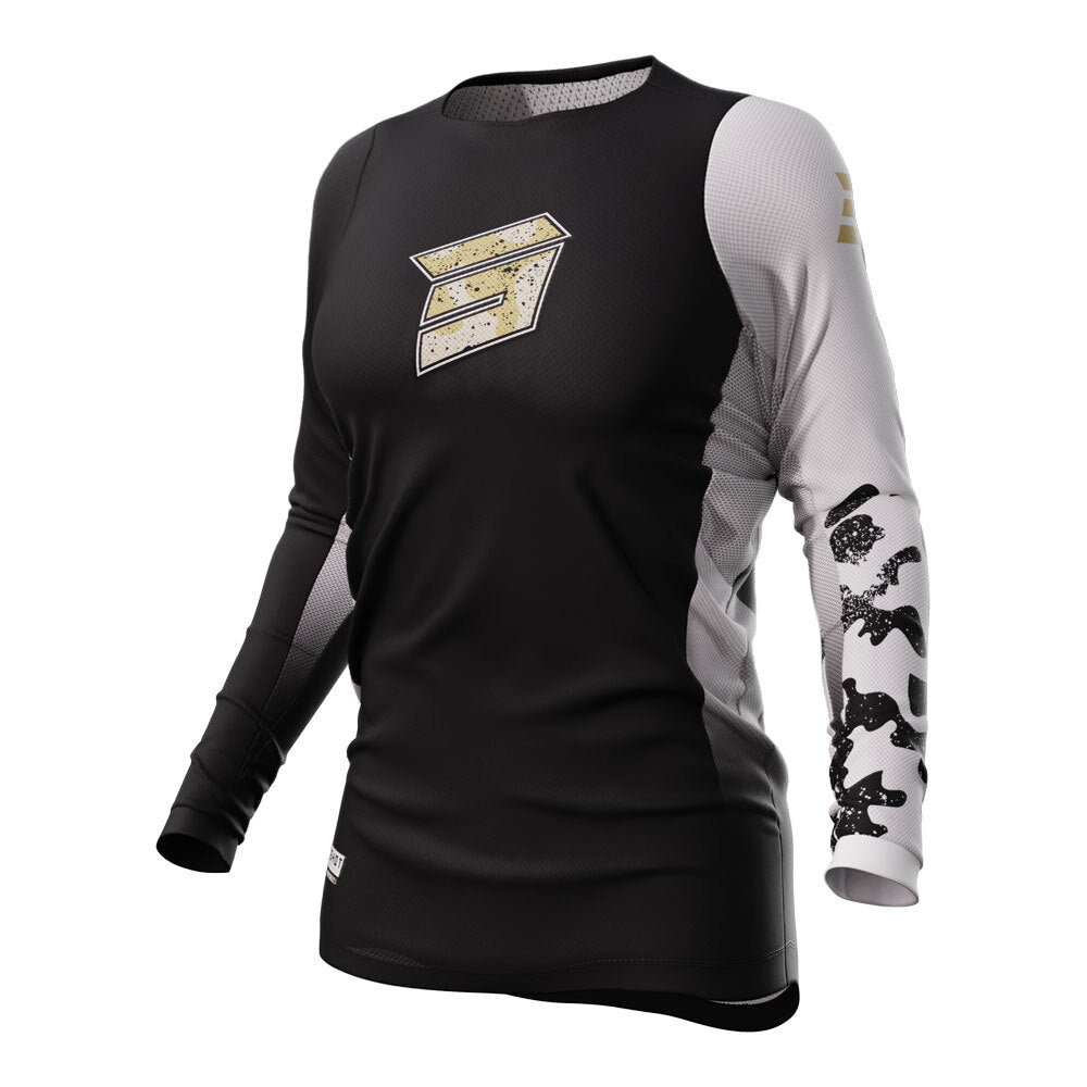 Shot Contact Shelly Ladies Jersey Sand Large