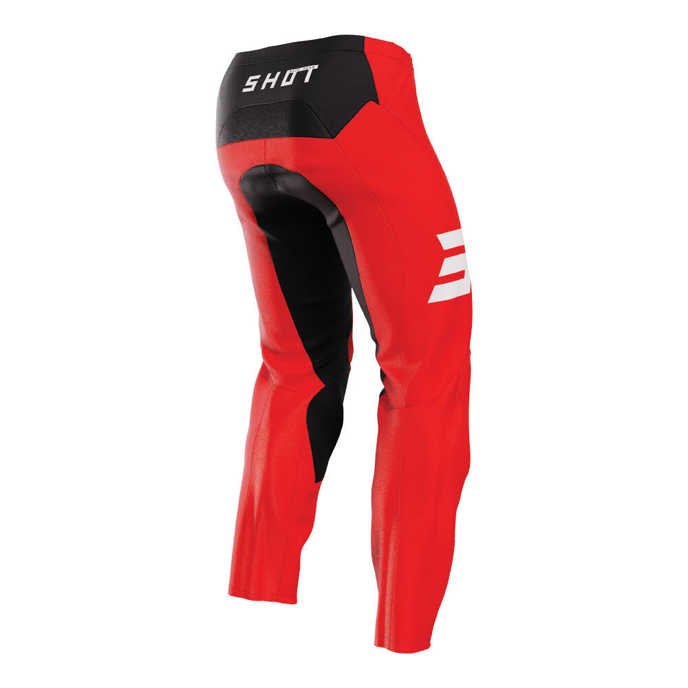 Shot Raw Escape Pants Red 28"