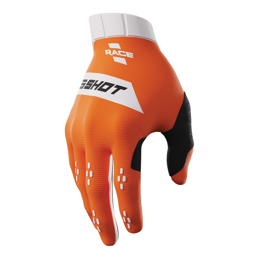 Shot Race Gloves Orange 08