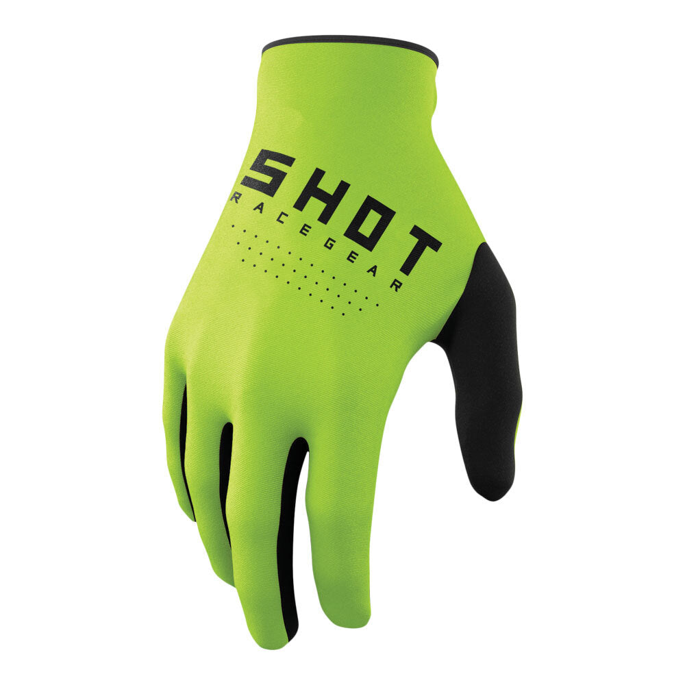 Shot Raw Gloves Green 08