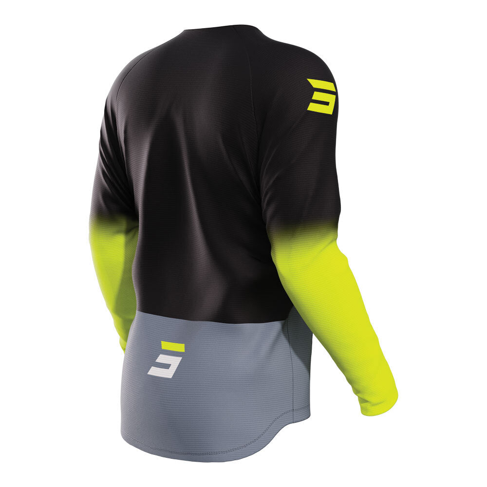 Shot Raw Kid Reflex Jersey Black 4/5