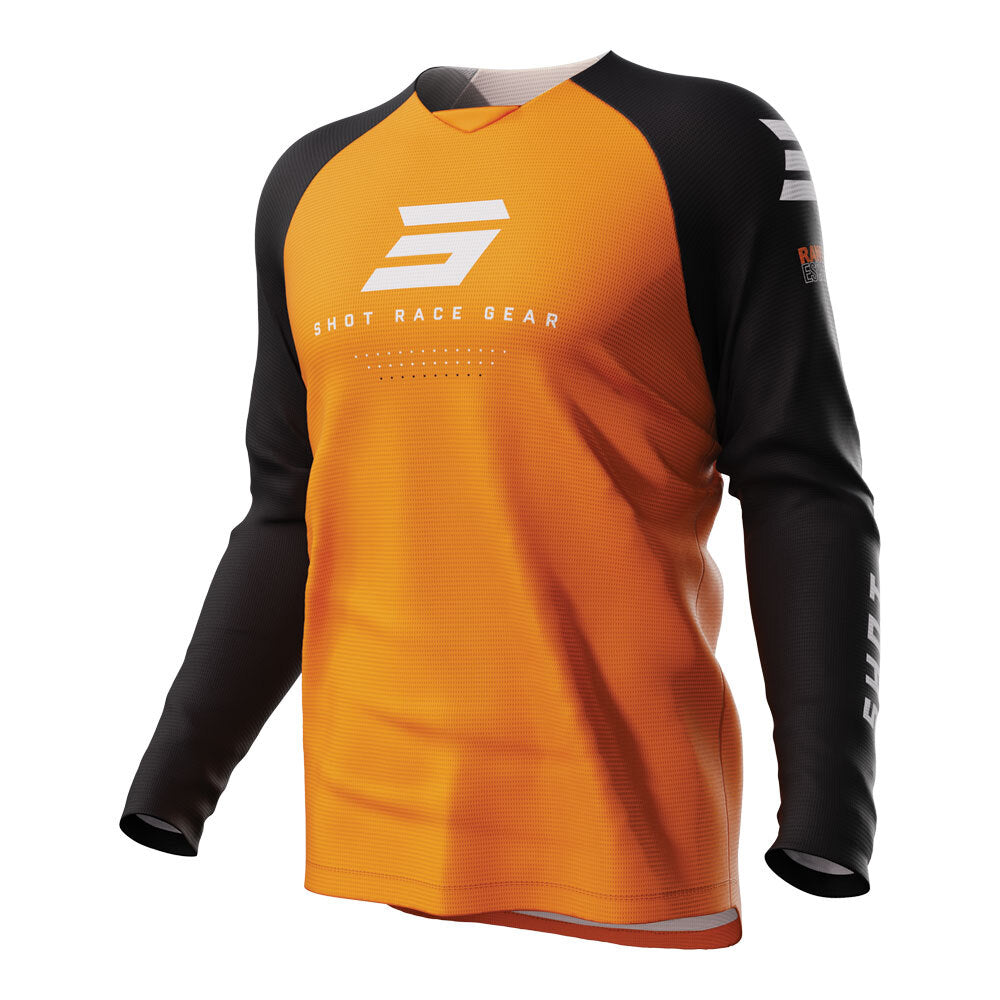 Shot Raw Kid Escape Jersey Orange 10/11