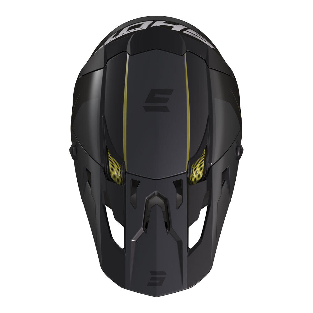 Shot Core Comp Helmet Matt Black/Gold MIPS Small