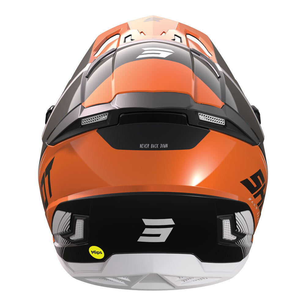 Shot Core Fast Helmet Orange/Pearly MIPS Small