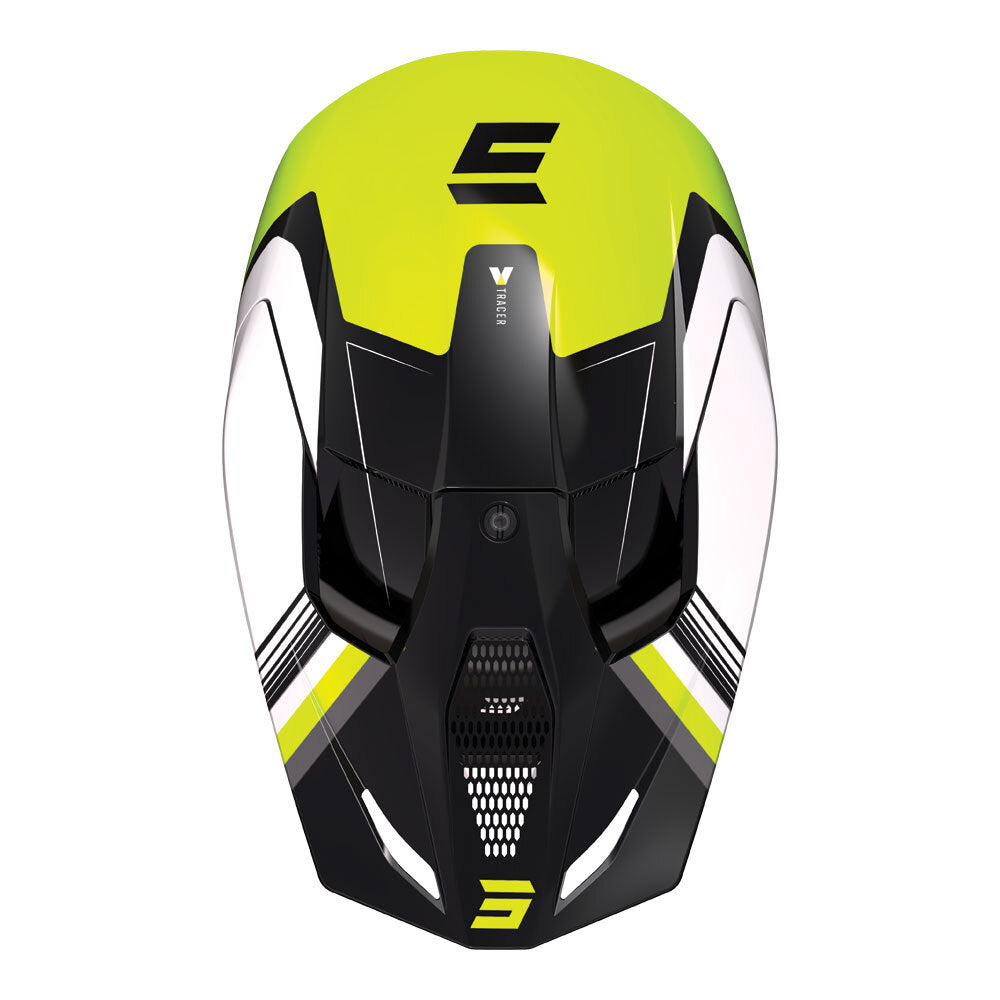 Shot Race Tracer Helmet Neon Yellow Glossy MIPS Small