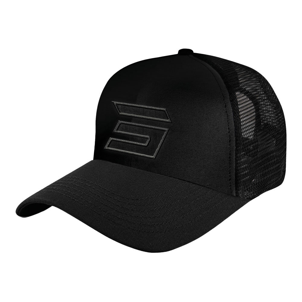 Shot Stroke Cap Black