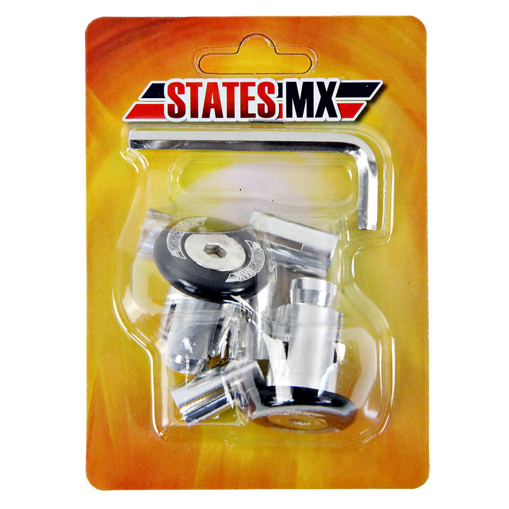 STATES MX OFF-ROAD BAR ENDS - BLACK