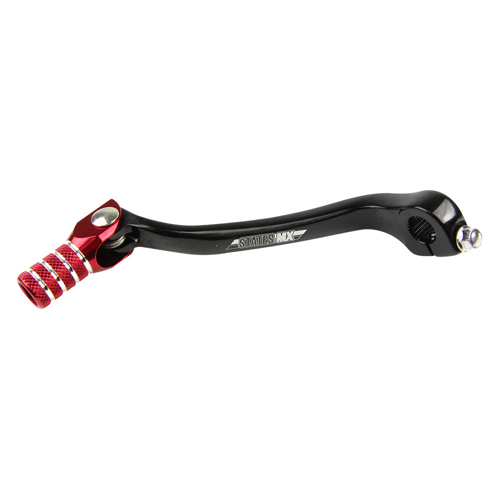 STATES MX FORGED GEAR LEVER - HONDA - RED - 70-FGL-005R