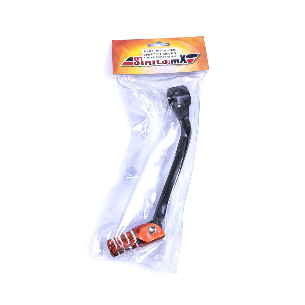 STATES MX FORGED GEAR LEVER - KTM - ORANGE - 70-FGL-043E