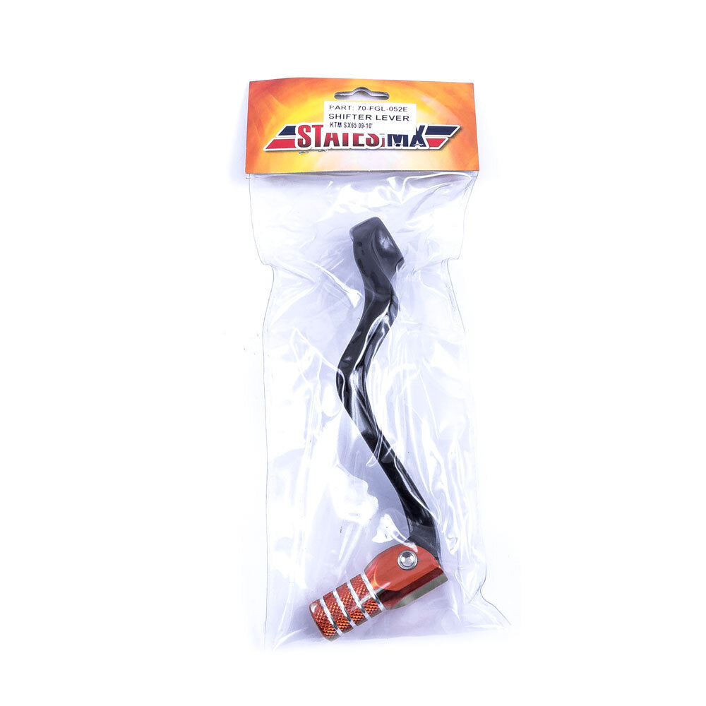 STATES MX FORGED GEAR LEVER - KTM - ORANGE - 70-FGL-052E