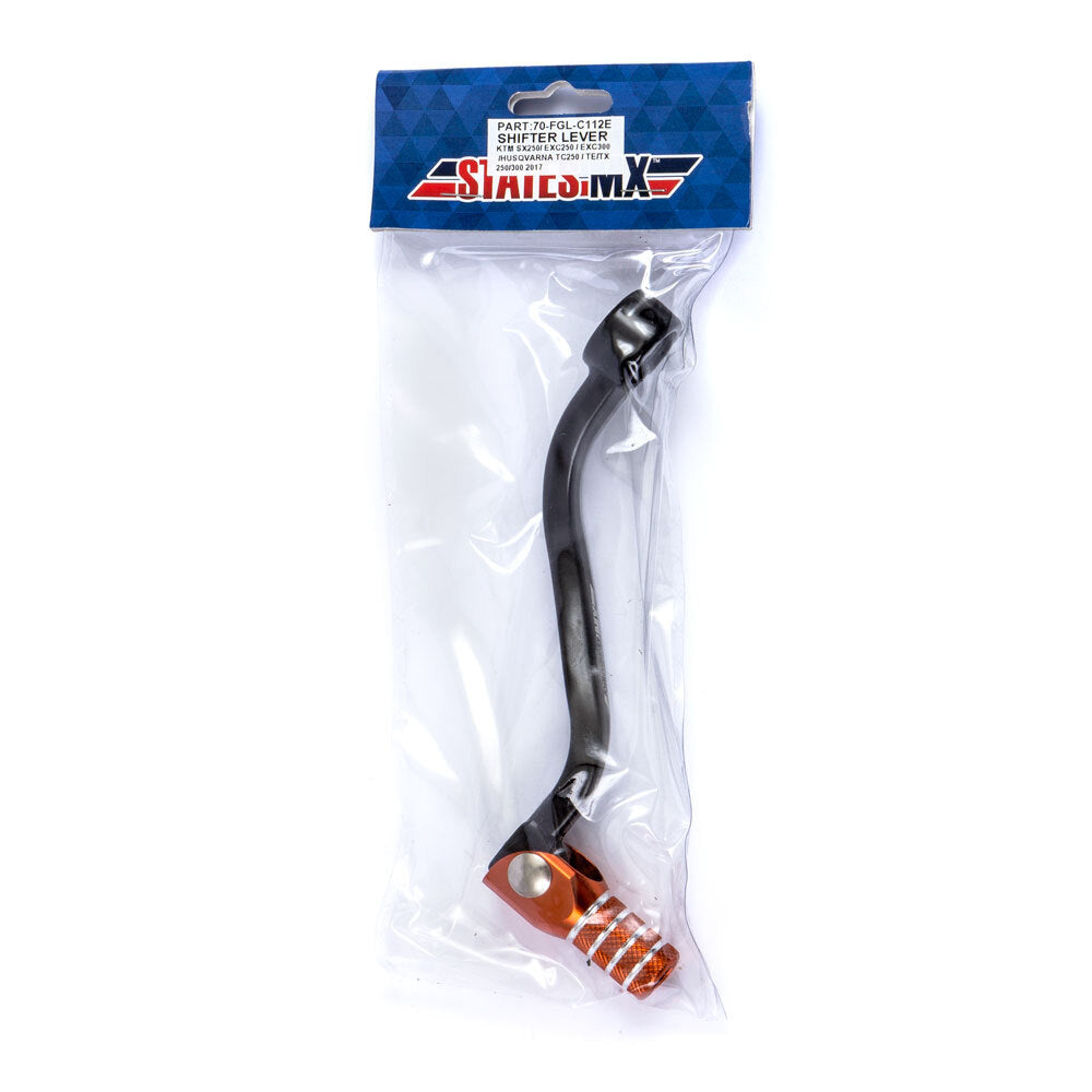 STATES MX FORGED GEAR LEVER - KTM - ORANGE - 70-FGL-C112E