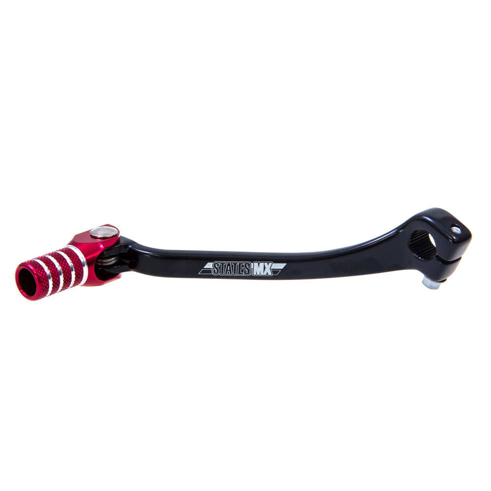 STATES MX FORGED GEAR LEVER - HONDA - RED - 70-FGL-C115R