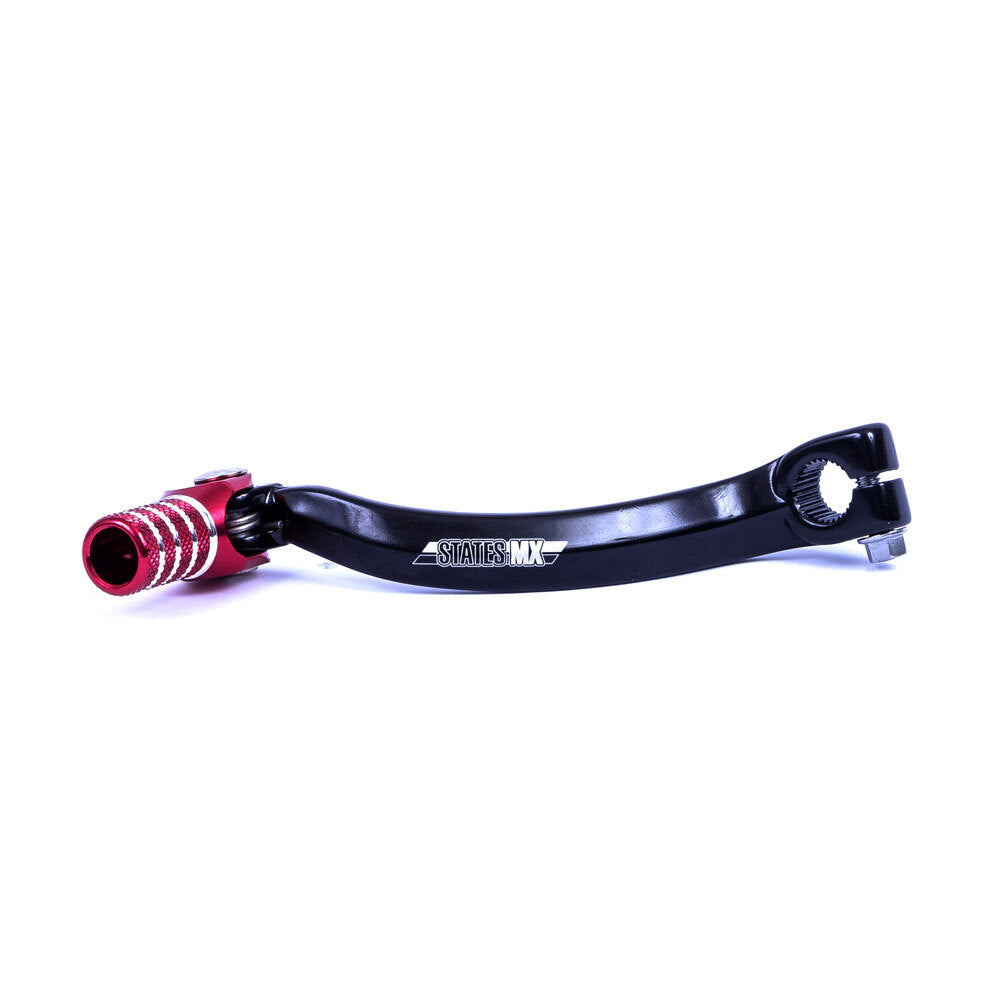 STATES MX FORGED GEAR LEVER - HONDA - RED - 70-FGL-C29R