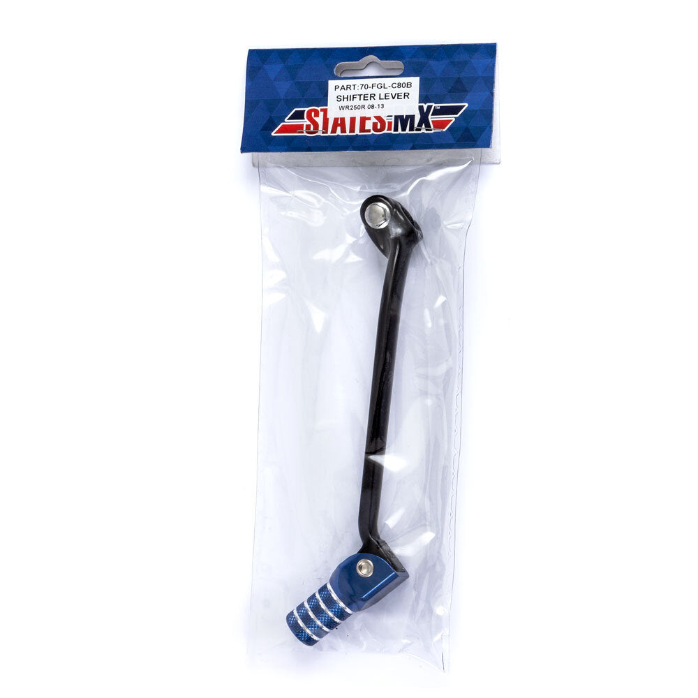 STATES MX FORGED GEAR LEVER - YAMAHA - BLUE - 70-FGL-C80B