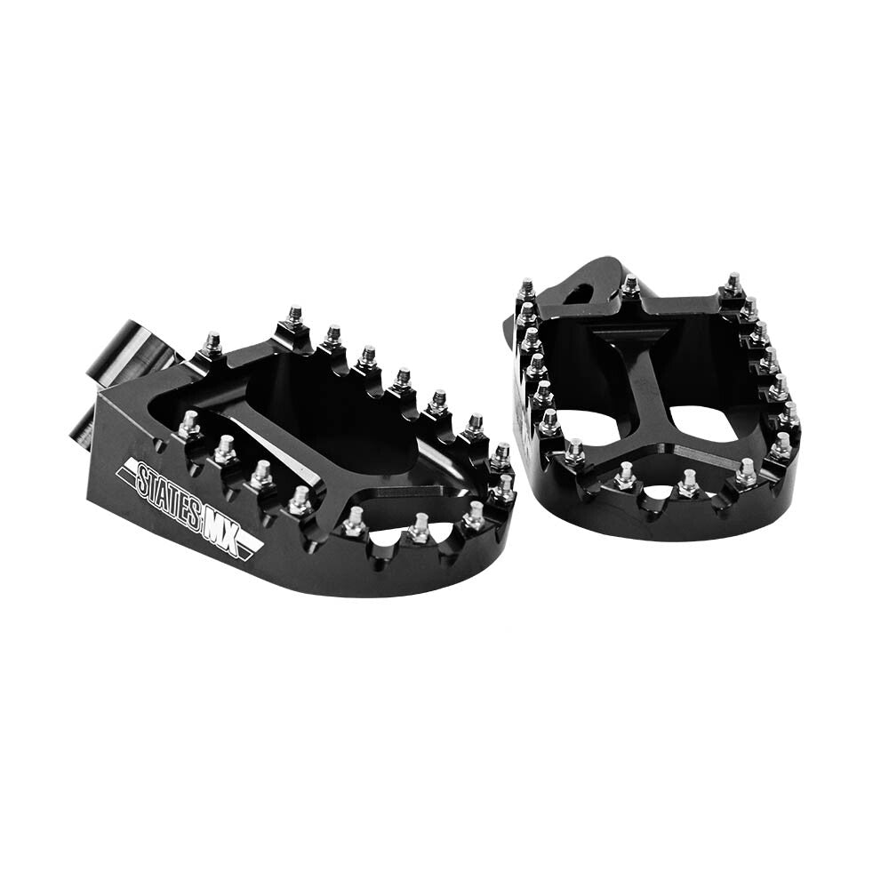 STATES MX S2 ALLOY OFF ROAD FOOTPEGS - SUZUKI - BLACK - 70-FP4-512K