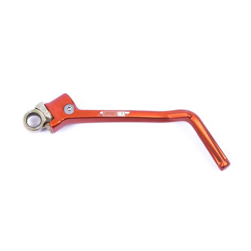 STATES MX ALLOY KICKSTART LEVER - KTM - ORANGE - 70-HKS-114E