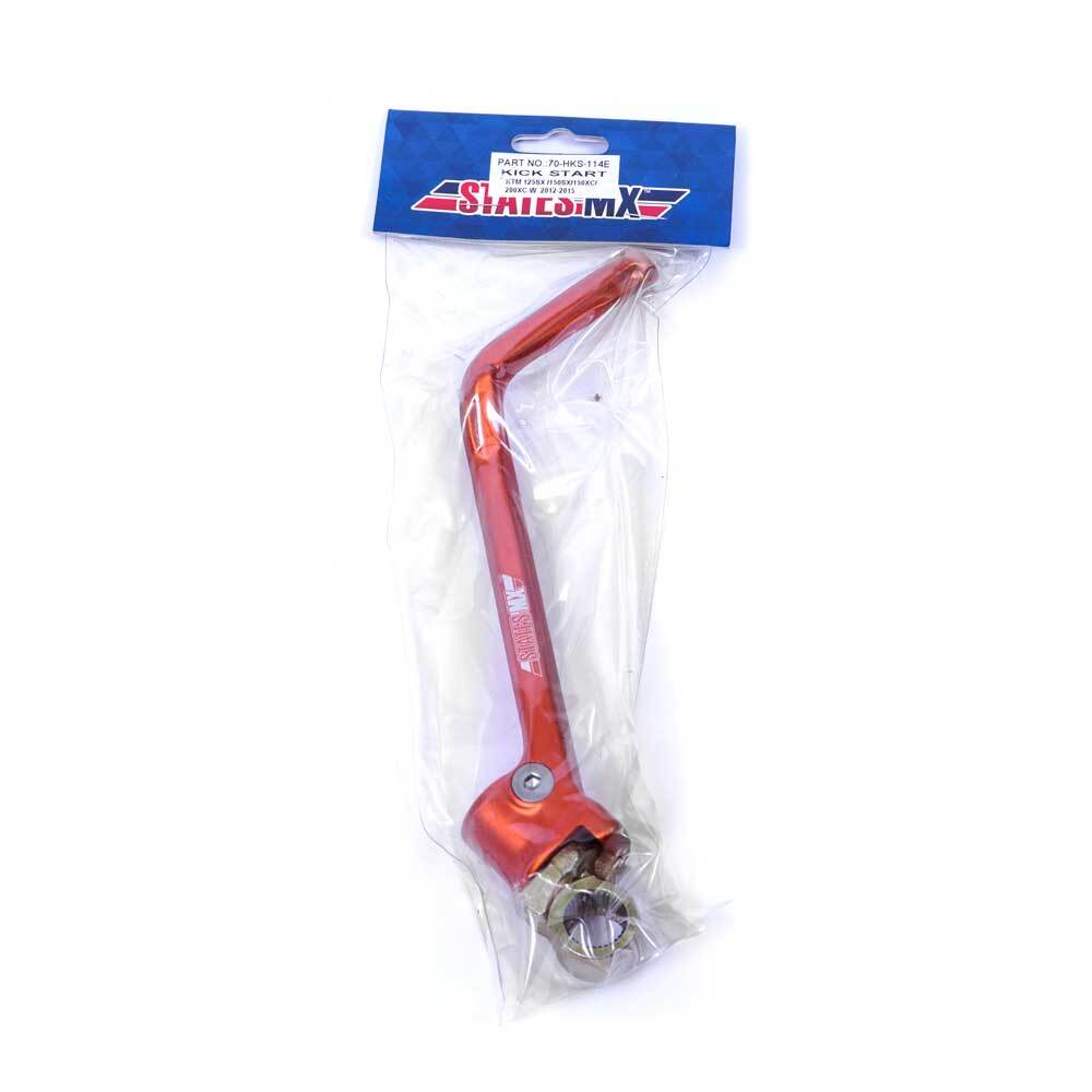 STATES MX ALLOY KICKSTART LEVER - KTM - ORANGE - 70-HKS-114E