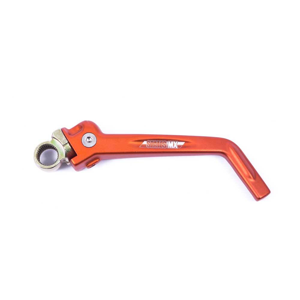 STATES MX ALLOY KICKSTART LEVER - KTM - ORANGE - 70-HKS-116E