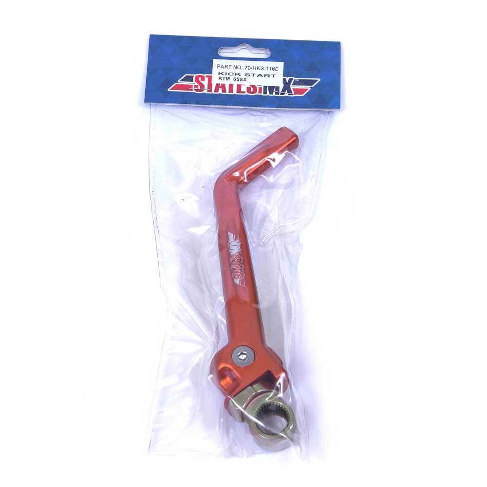 STATES MX ALLOY KICKSTART LEVER - KTM - ORANGE - 70-HKS-116E