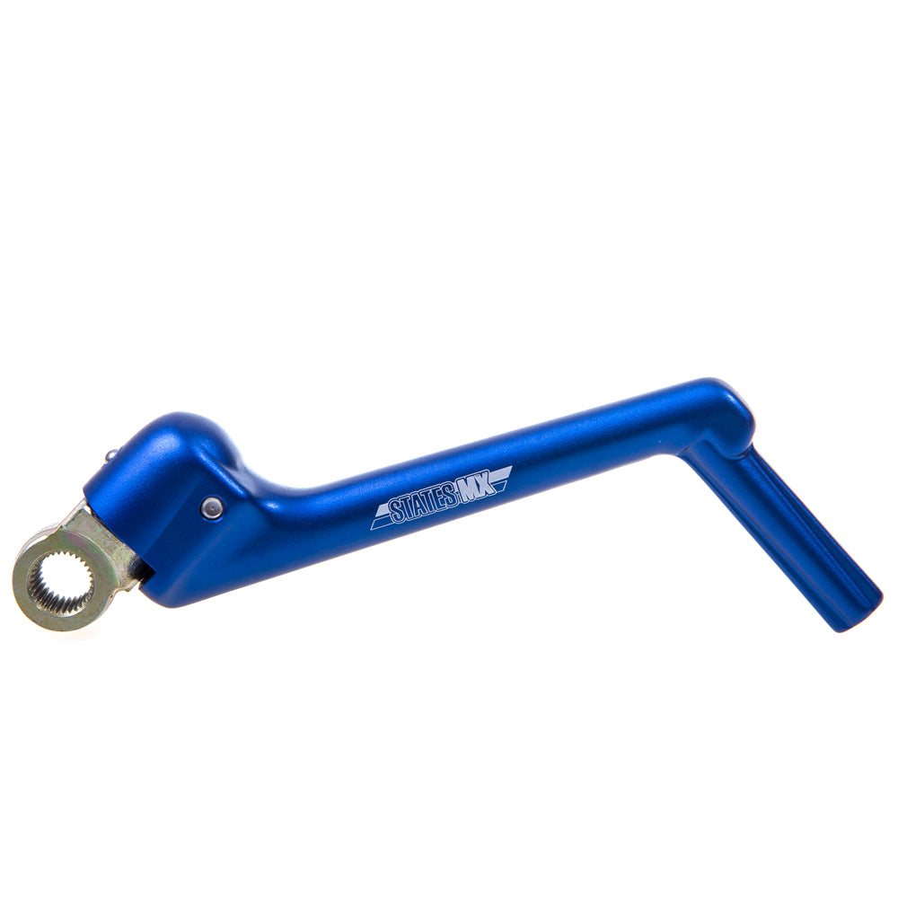 STATES MX ALLOY KICKSTART LEVER - YAMAHA - BLUE - 70-HKS-121B