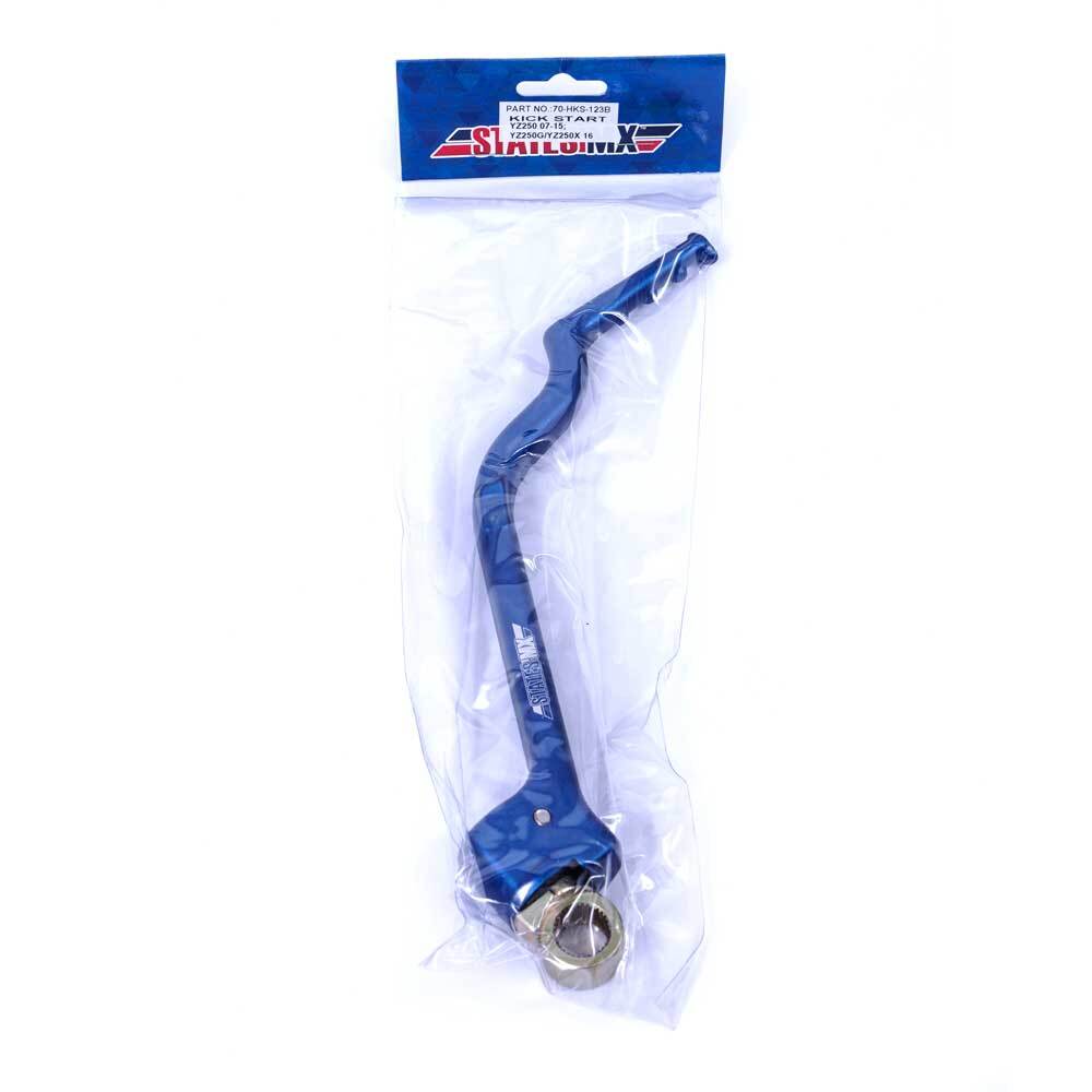 STATES MX ALLOY KICKSTART LEVER - YAMAHA - BLUE - 70-HKS-123B