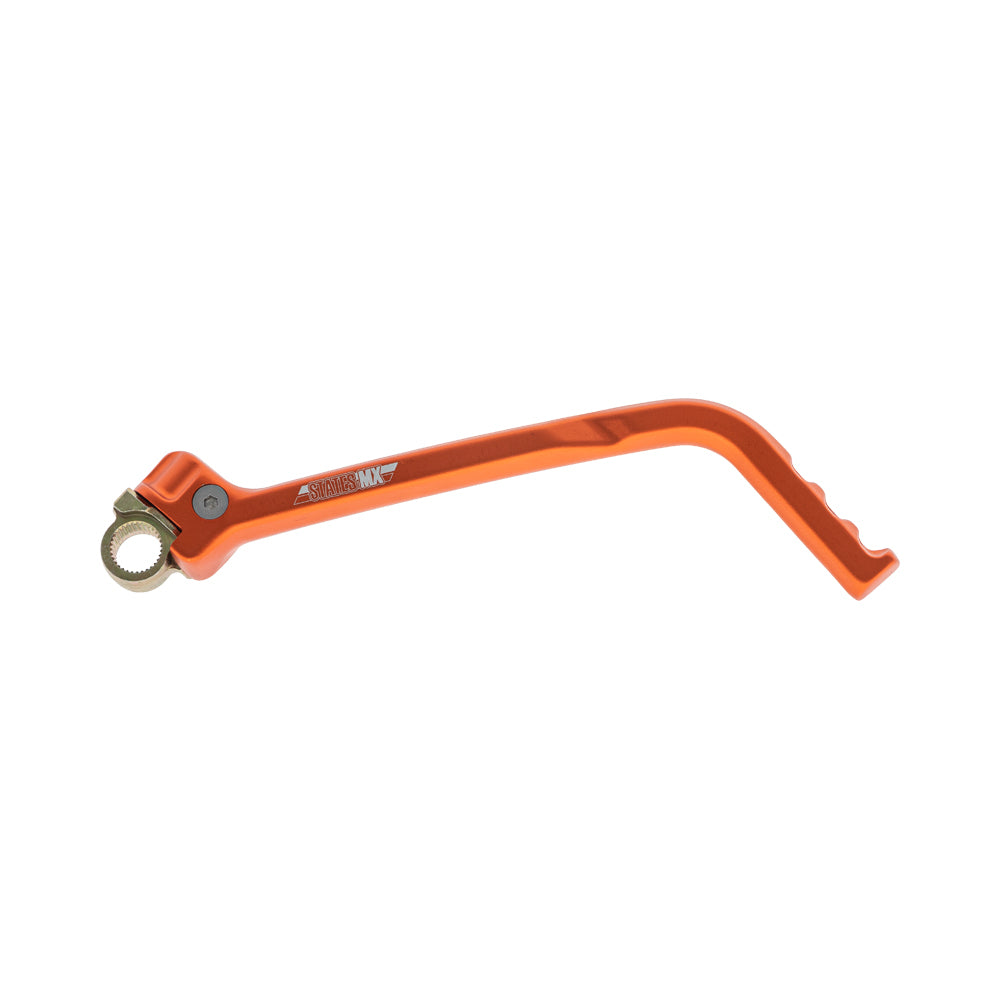 STATES MX ALLOY KICKSTART LEVER - KTM - ORANGE - 70-HKS-129E