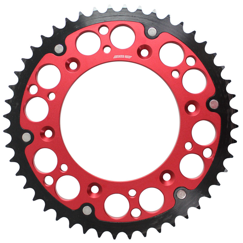 STATES MX FUSION SPROCKET - HONDA - RED - 70-KS6-48R