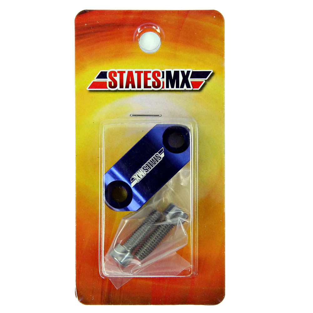 STATES MX BRAKE MASTER CYLINDER ROTATOR CLAMP - BLUE