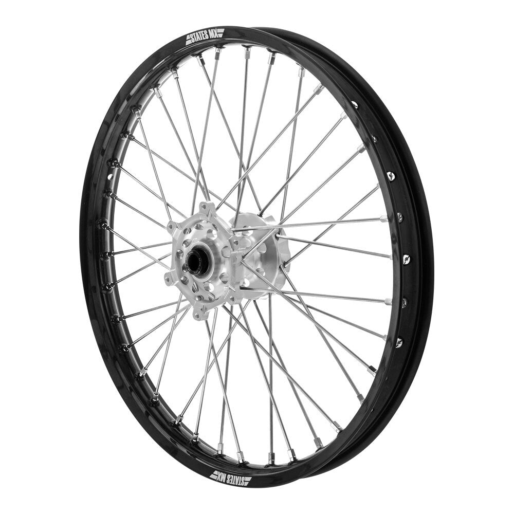 STATES MX FRONT WHEEL 21 X 1.6 KTM SX/SX-F/EXC - BLACK/SILVER