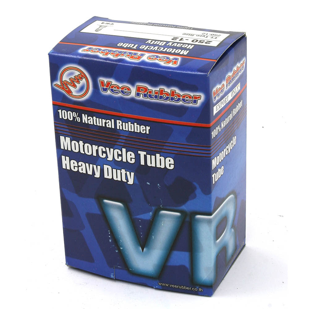 VEE RUBBER - HEAVY DUTY TUBE - 1.5mm - 250-12 STRAIGHT VALVE