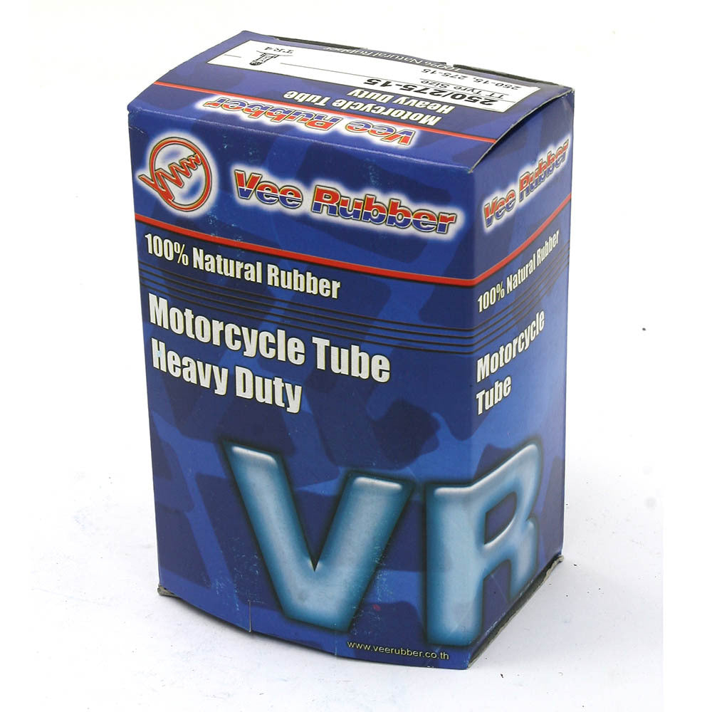 VEE RUBBER - HEAVY DUTY TUBE - 1.5mm - 250/275-15 STRAIGHT VALVE