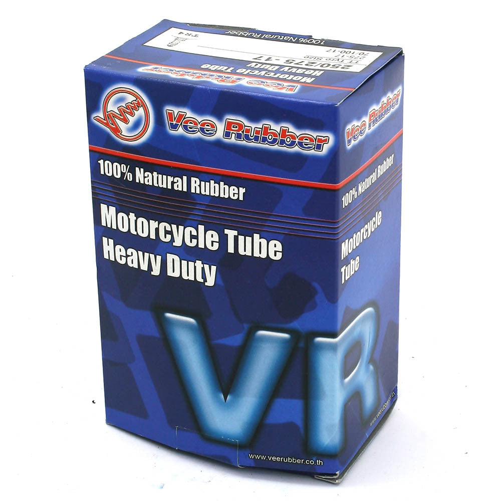 VEE RUBBER - HEAVY DUTY TUBE - 1.5mm - 250/275-17 STRAIGHT VALVE