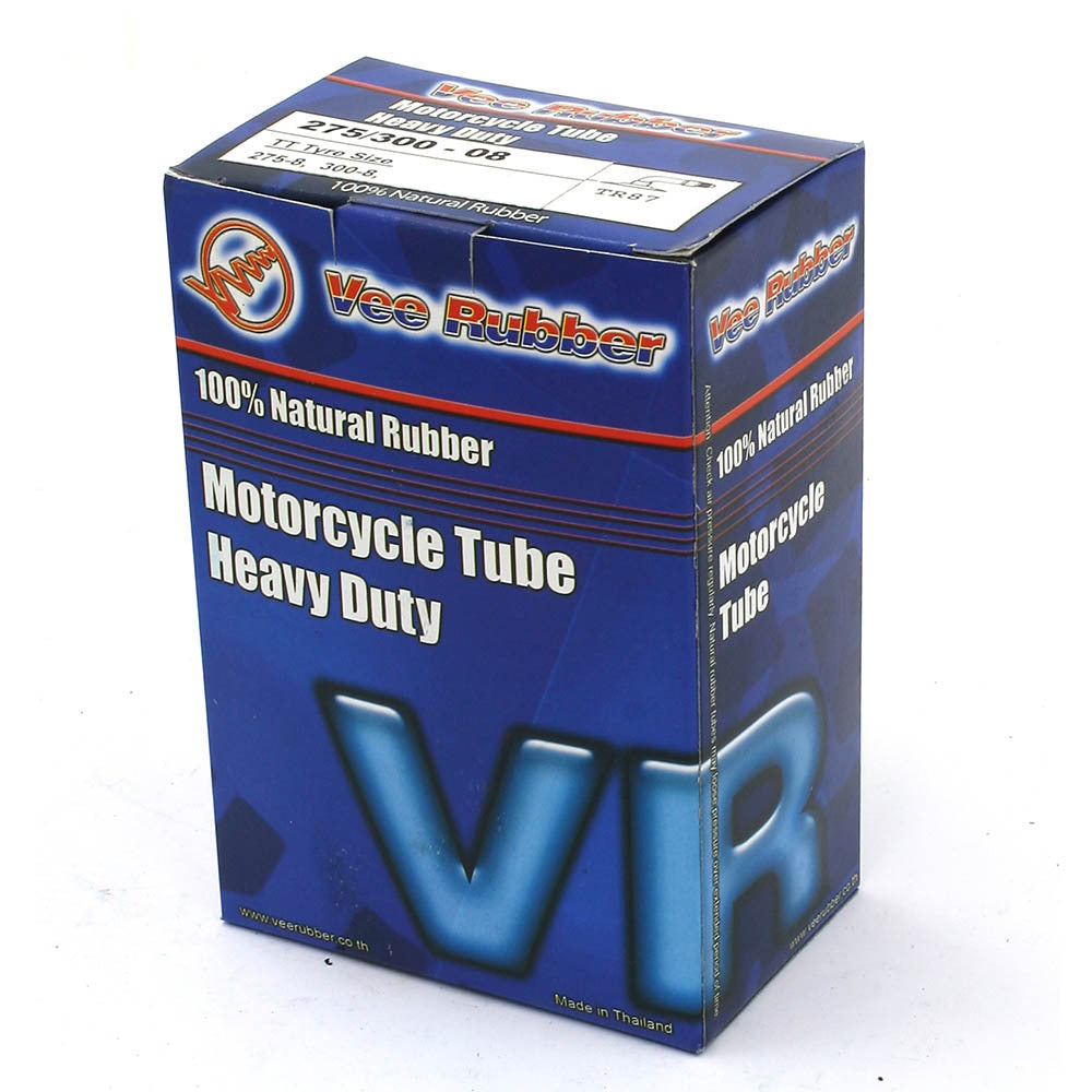 VEE RUBBER - HEAVY DUTY TUBE - 1.5mm - 275/300-08 90° RIGHT ANGLE VALVE