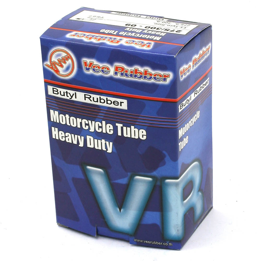 VEE RUBBER - HEAVY DUTY TUBE - 1.5mm - 275/300-09 90° RIGHT ANGLE VALVE