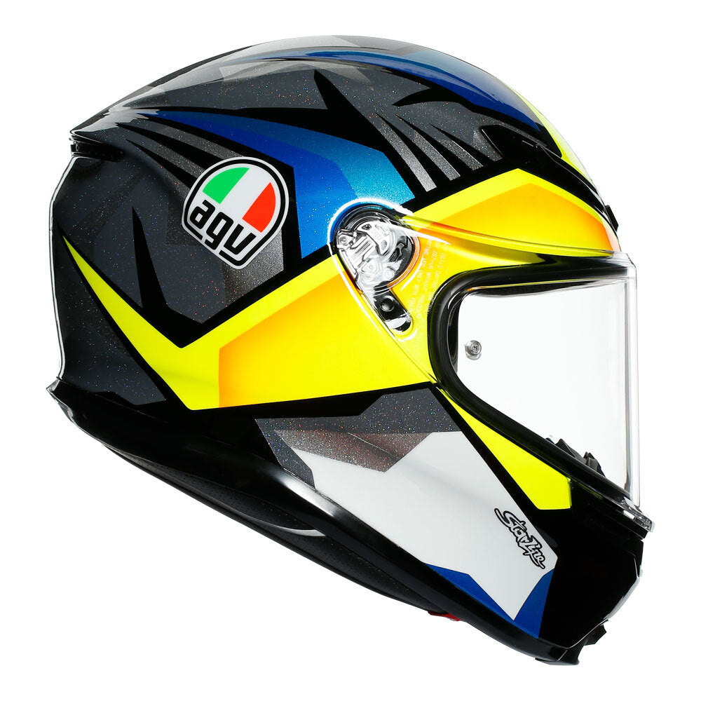 AGV K6 - JOAN BLACK/BLUE/YELLOW XS