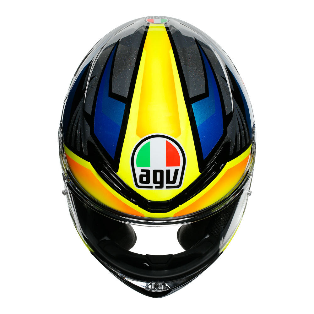 AGV K6 - JOAN BLACK/BLUE/YELLOW XS