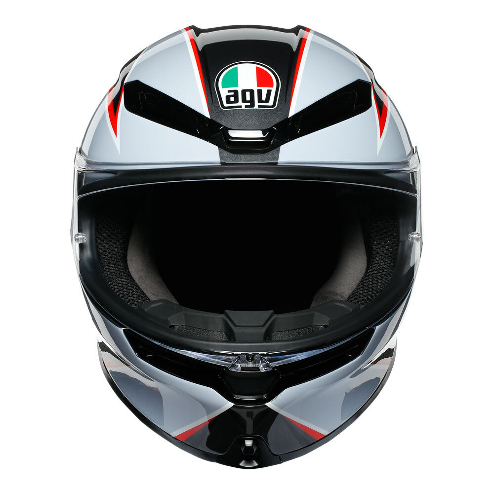 AGV K6 - FLASH MATT/GREY/RED XS