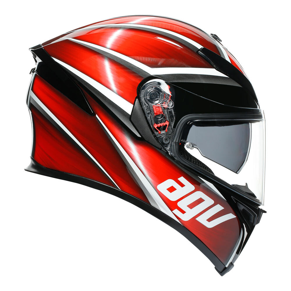 AGV K5 S - TEMPEST BLACK/RED S