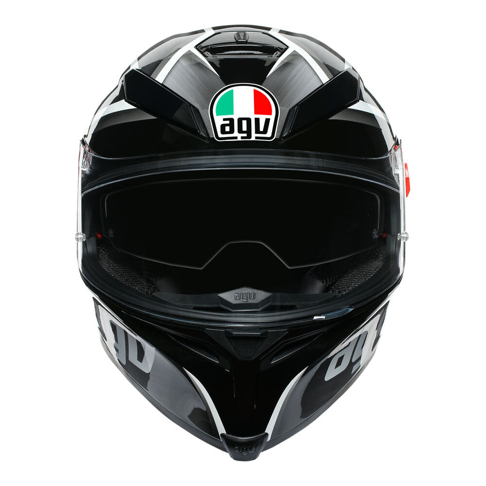 AGV K5 S - TEMPEST BLACK/SILVER S